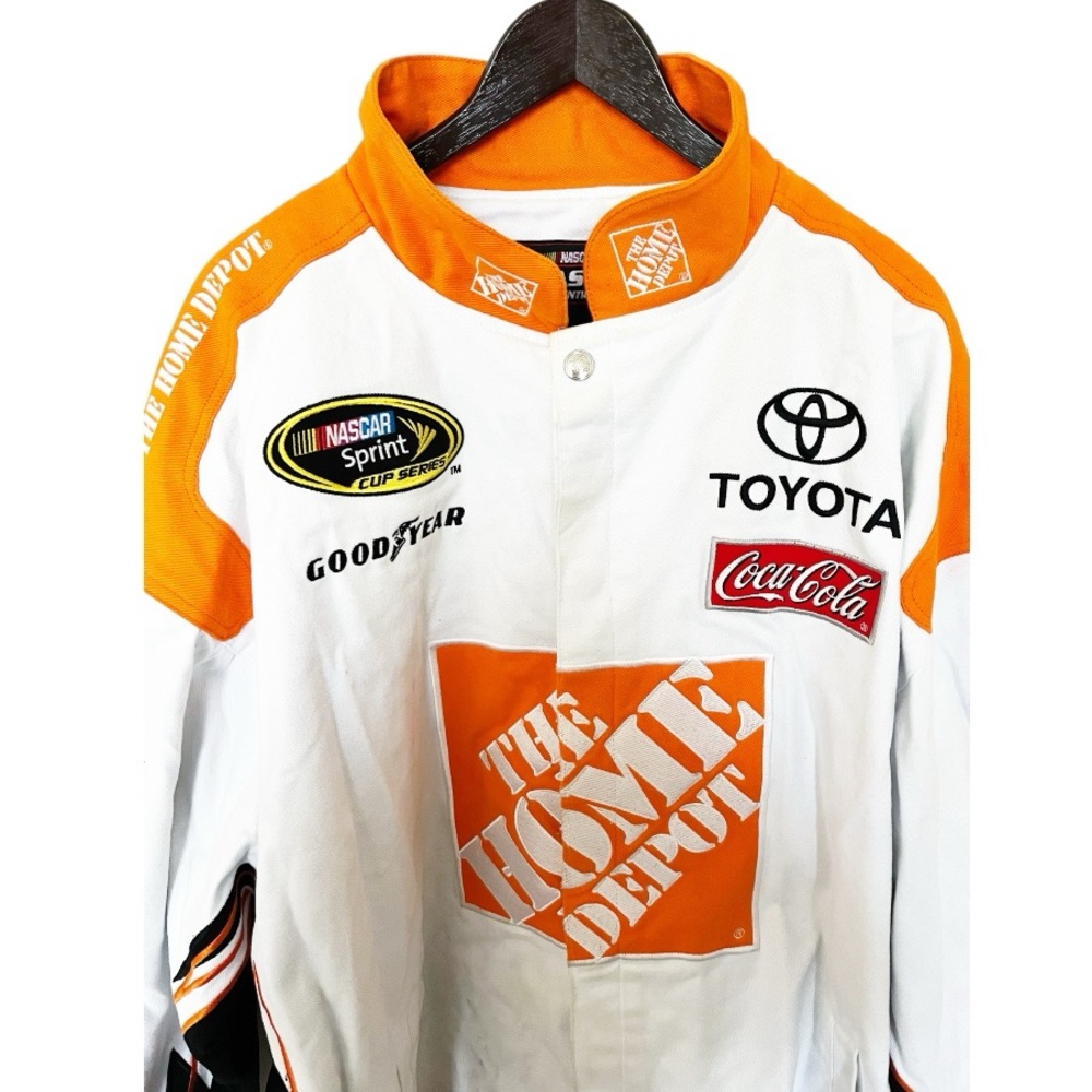 Vintage Chase Authentics Nascar Home Depot Joey Logano Jacket Size 4XL - Picture 5 of 11